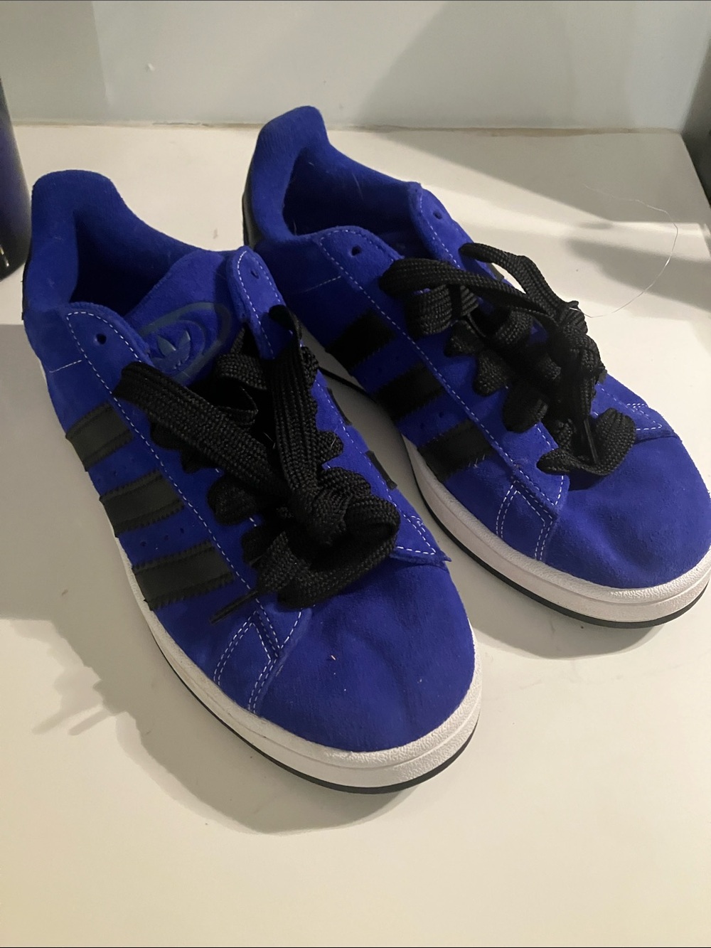 Adidas Campus Men’s 10.5 Blue and Black Shoes